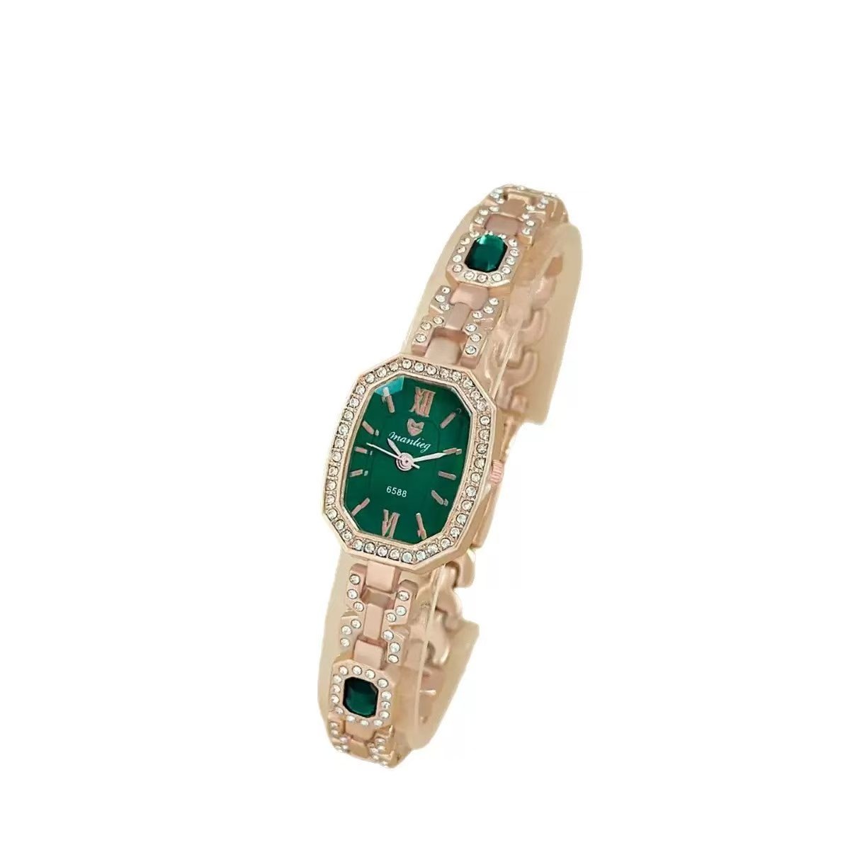The Octagon — Jewel Dial Beaded Watch (Ref 6588)