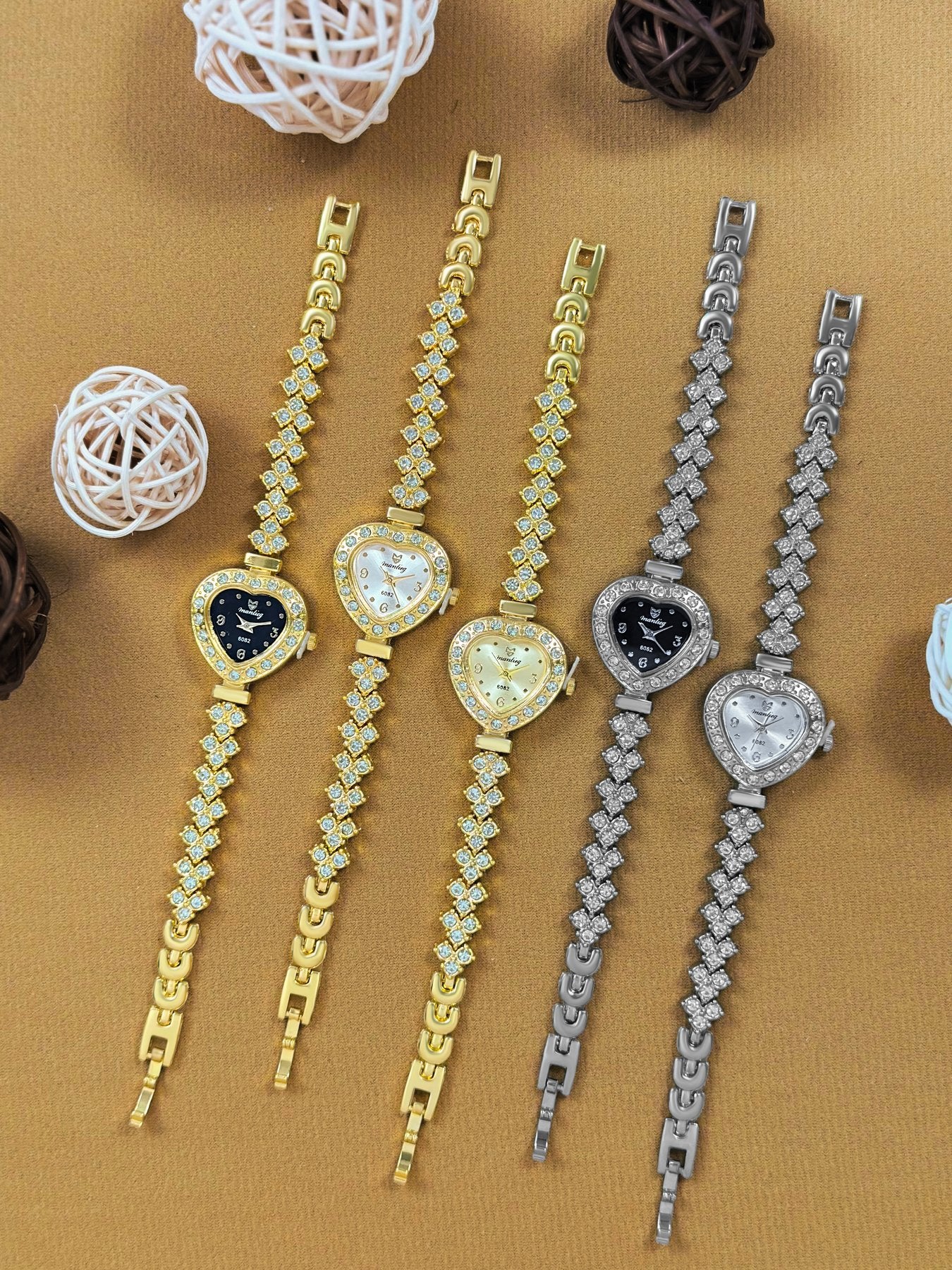 The Cœur — Heart Dial Bracelet Watch (Ref 6282)
