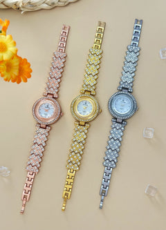 The Pave full-set link watch