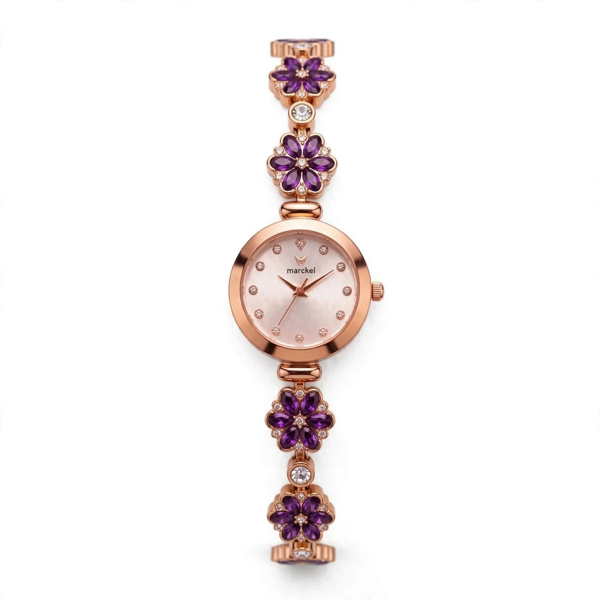 The Petal — Crystal Flower Bracelet Watch