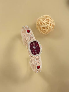 The Octagon beaded watch detail