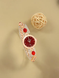 The Cameo cabochon link watch
